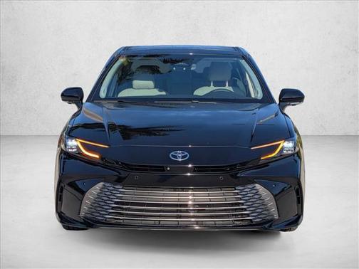 Midnight Black Metallic 2025 Toyota Camry XLE