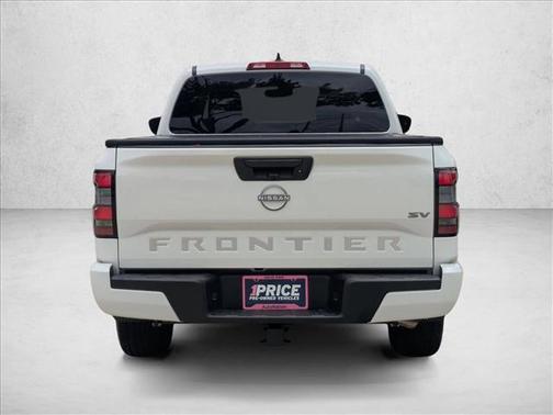 Glacier White 2024 Nissan Frontier SV
