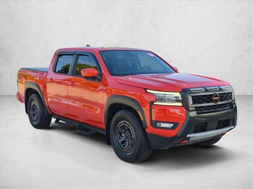 Afterburn Orange 2025 Nissan Frontier PRO-X