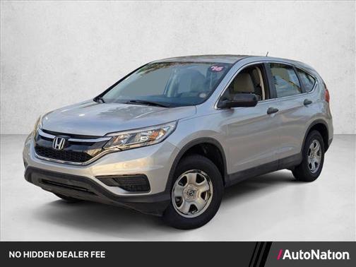 Alabaster Silver Metallic 2016 Honda CR-V LX