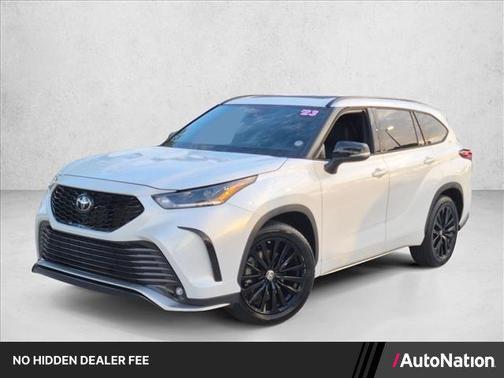 Wind Chill Pearl 2023 Toyota Highlander XSE