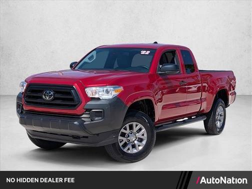 Barcelona Red Metallic 2022 Toyota Tacoma SR