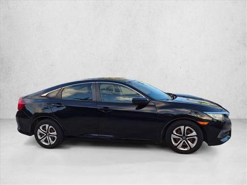Crystal Black Pearl 2017 Honda Civic LX