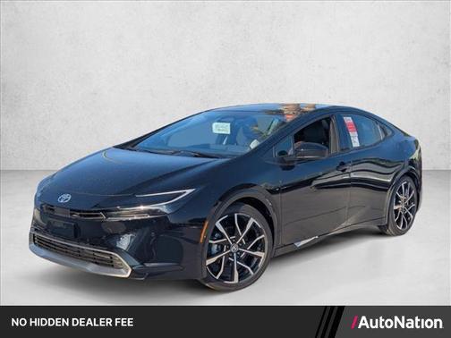 Midnight Black Metallic 2026 Toyota Prius Plug-In Hybrid XSE Premium