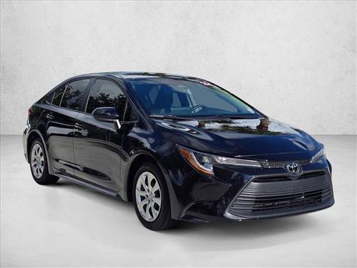Midnight Black Metallic 2024 Toyota Corolla LE