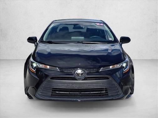 Midnight Black Metallic 2024 Toyota Corolla LE