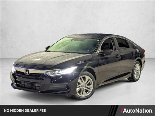 Crystal Black Pearl 2019 Honda Accord LX