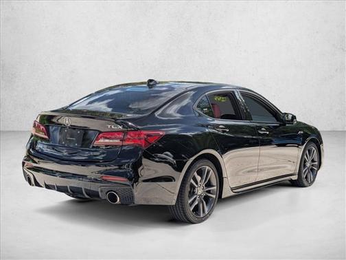 Crystal Black Pearl 2019 Acura TLX Technology