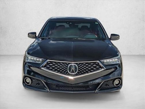 Crystal Black Pearl 2019 Acura TLX Technology