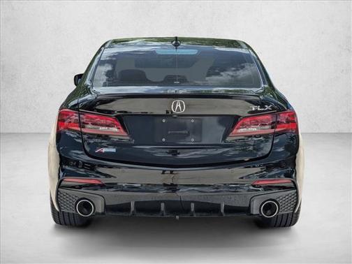 Crystal Black Pearl 2019 Acura TLX Technology