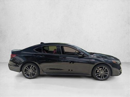 Crystal Black Pearl 2019 Acura TLX Technology