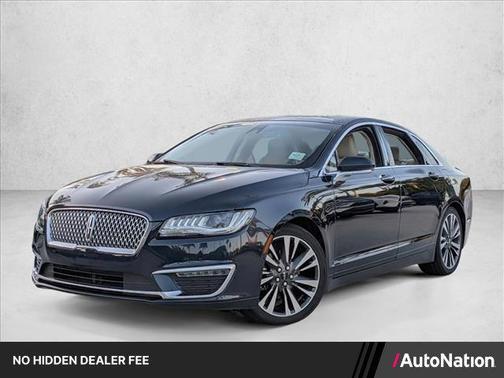 Empire Blue Tinted Clearcoat 2020 Lincoln MKZ Hybrid Reserve