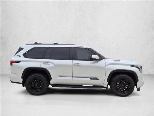Wind Chill Pearl 2025 Toyota Sequoia Platinum