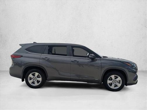 Magnetic Gray Metallic 2023 Toyota Highlander Hybrid LE