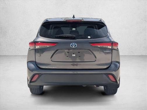 Magnetic Gray Metallic 2023 Toyota Highlander Hybrid LE
