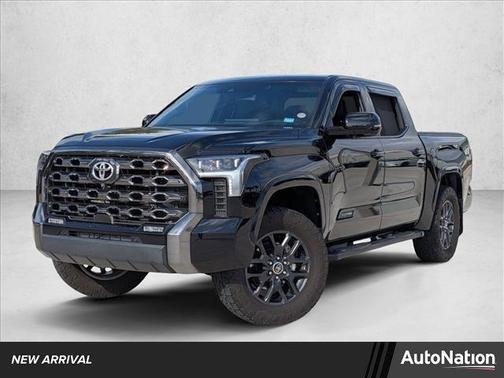 Midnight Black Metallic 2022 Toyota Tundra Platinum