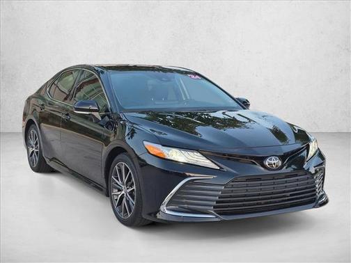 Midnight Black Metallic 2024 Toyota Camry XLE