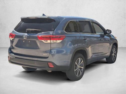 Shoreline Blue Pearl 2018 Toyota Highlander XLE