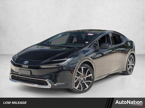 Midnight Black Metallic 2026 Toyota Prius Plug-In Hybrid XSE Premium