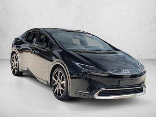 Midnight Black Metallic 2026 Toyota Prius Plug-In Hybrid XSE Premium