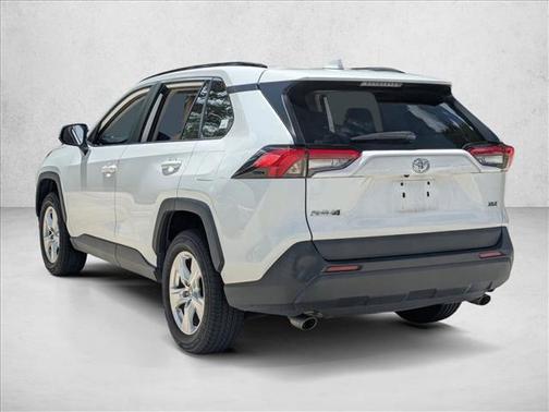 Super White 2021 Toyota RAV4 XLE