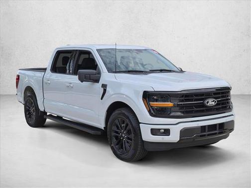 Space White Metallic 2025 Ford F-150 XLT
