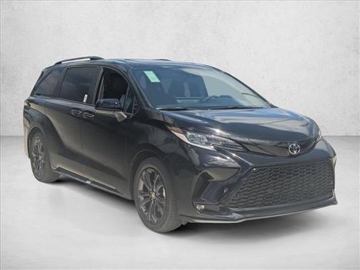 Midnight Black Metallic 2026 Toyota Sienna XSE 7 Passenger