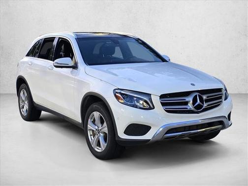 White 2018 Mercedes-Benz GLC 300 Base