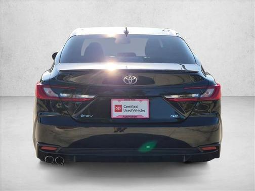 Midnight Black Metallic 2025 Toyota Camry SE