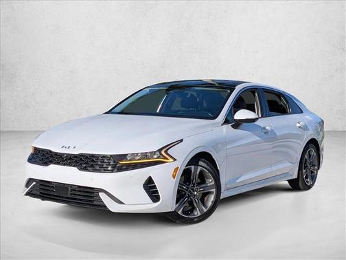 Glacial White Pearl 2022 Kia K5 EX