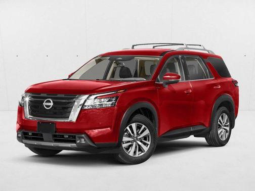 Scarlet Ember 2024 Nissan Pathfinder SL FWD