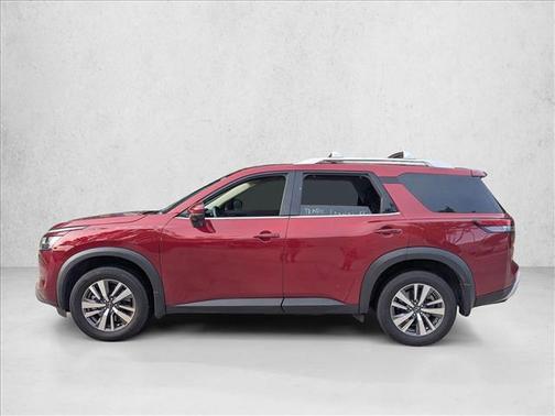 Scarlet Ember 2024 Nissan Pathfinder SL FWD