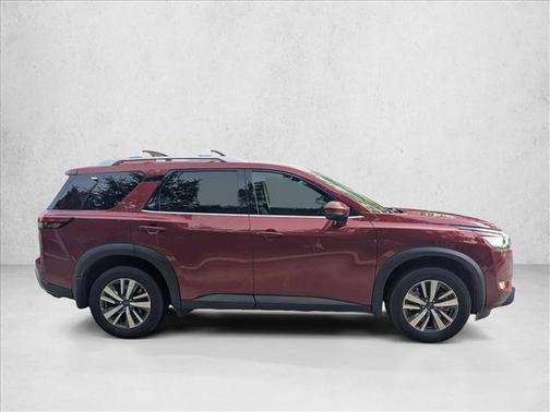 Scarlet Ember 2024 Nissan Pathfinder SL FWD