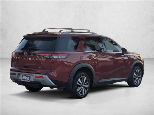 Scarlet Ember 2024 Nissan Pathfinder SL FWD