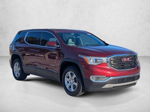 Crimson Red Tintcoat 2018 GMC Acadia SLE-1