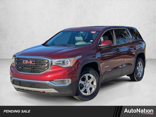 Crimson Red Tintcoat 2018 GMC Acadia SLE-1