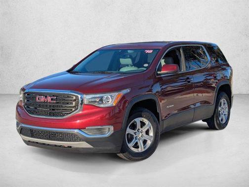 Crimson Red Tintcoat 2018 GMC Acadia SLE-1
