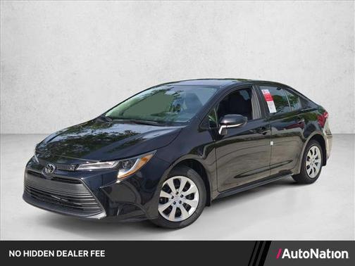 Midnight Black Metallic 2026 Toyota Corolla LE