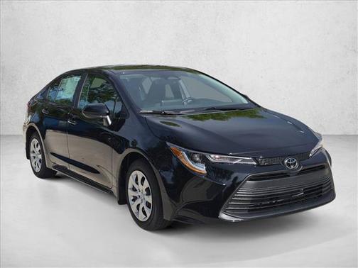 Midnight Black Metallic 2026 Toyota Corolla LE
