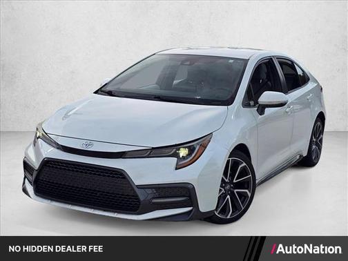 Blizzard Pearl 2020 Toyota Corolla SE