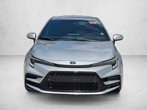 Classic Silver Metallic 2024 Toyota Corolla Hybrid SE