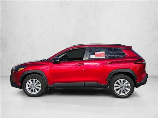Soul Red Crystal 2026 Toyota Corolla Cross LE
