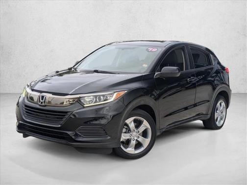 Crystal Black Pearl 2019 Honda HR-V LX