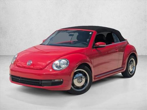 Red 2015 Volkswagen Beetle 1.8T