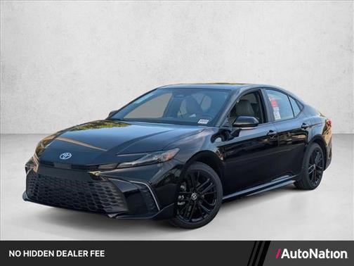 Midnight Black Metallic 2026 Toyota Camry SE