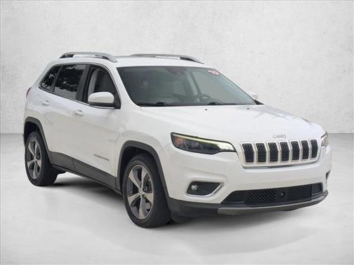 Bright White Clearcoat 2019 Jeep Cherokee Limited