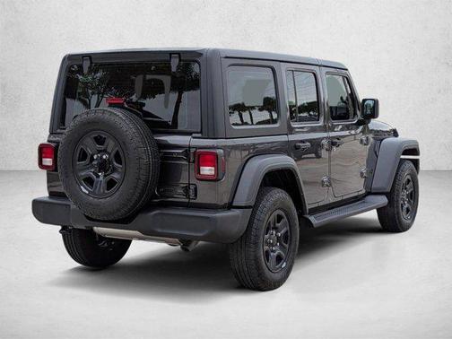 Granite Crystal Metallic Clearcoat 2024 Jeep Wrangler Sport