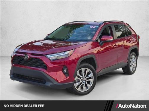 Ruby Flare Pearl 2023 Toyota RAV4 XLE Premium