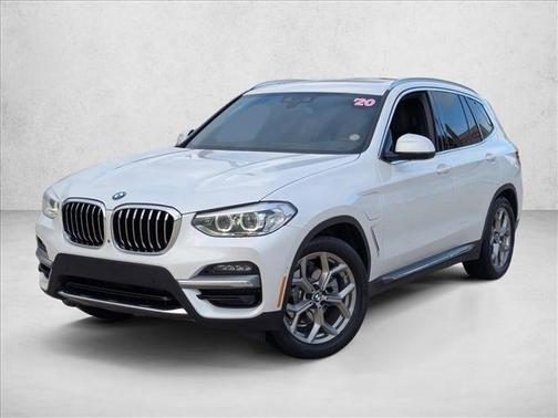 Mineral White Metallic 2020 BMW X3 PHEV xDrive30e