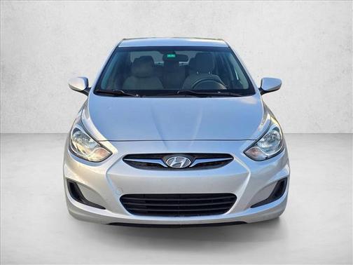 Ironman Silver Metallic 2014 Hyundai Accent GLS